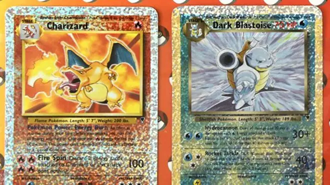 Две карточки Pokémon