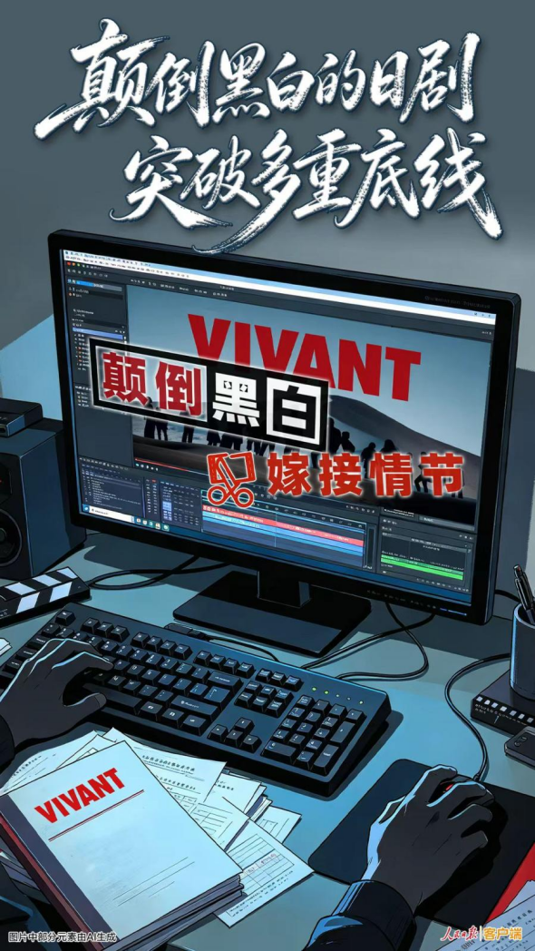 人民日报锐评批日剧《VIVANT》“投毒”：公然挑战人类良知