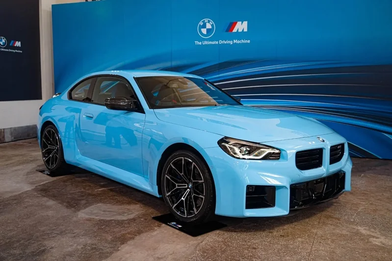 限量20台、建議售價388萬元的BMW M2 Edition 10 Jahre Taiwan。 記者趙駿宏/攝影