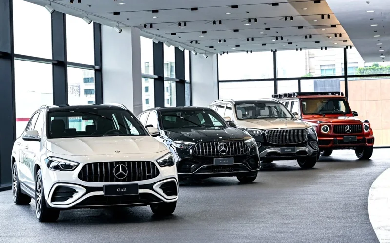 台灣賓士將持續提供最完整 SUV 產品陣容,為下半年注入更多動能。 圖/台灣賓士提供