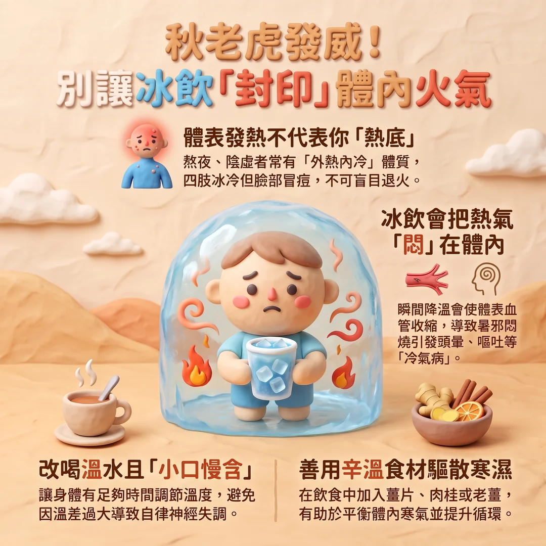 秋老虎飲水健康指南(圖/AI生成製圖)
