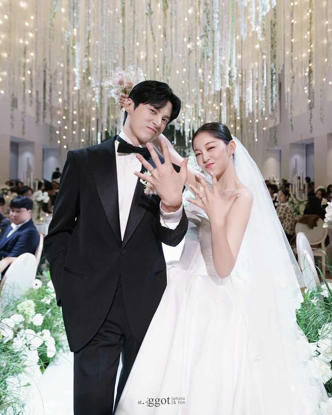尹善宇、金佳恩祕戀10年，結婚前幾乎沒有緋聞。圖片來源：IG
