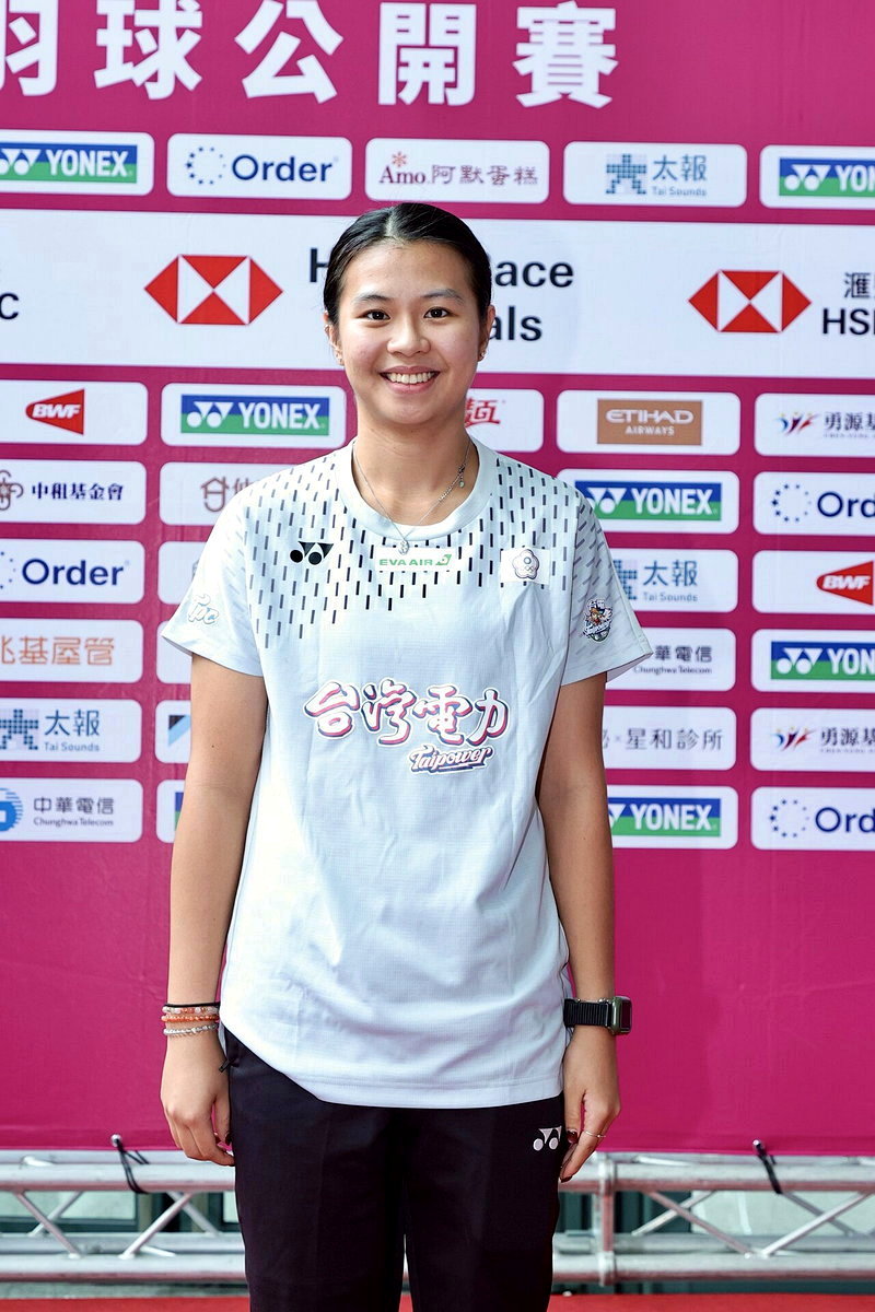 邱品蒨將以女單頭號種子身分迎戰台北羽球公開賽。記者許正宏/攝影