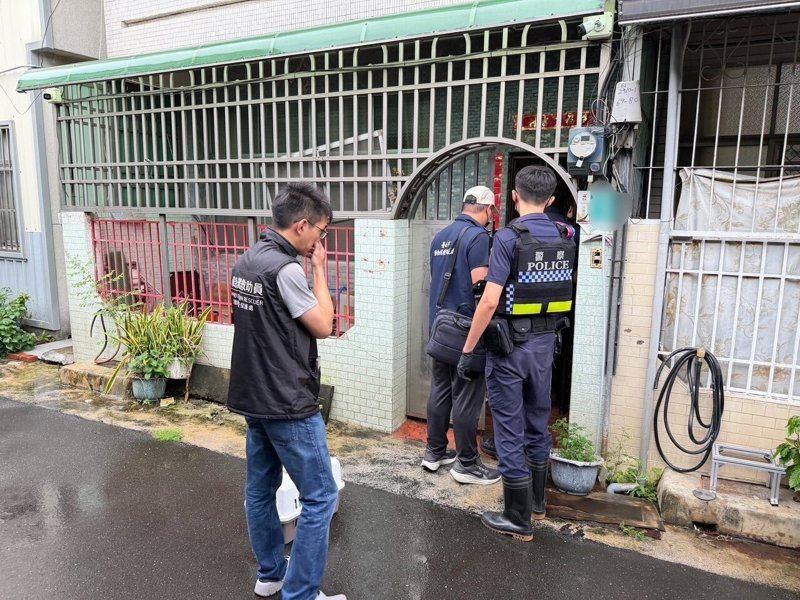 台南男子虐打2貓罵三字經，動保處帶回2貓3狗查辦。圖／動保處提供