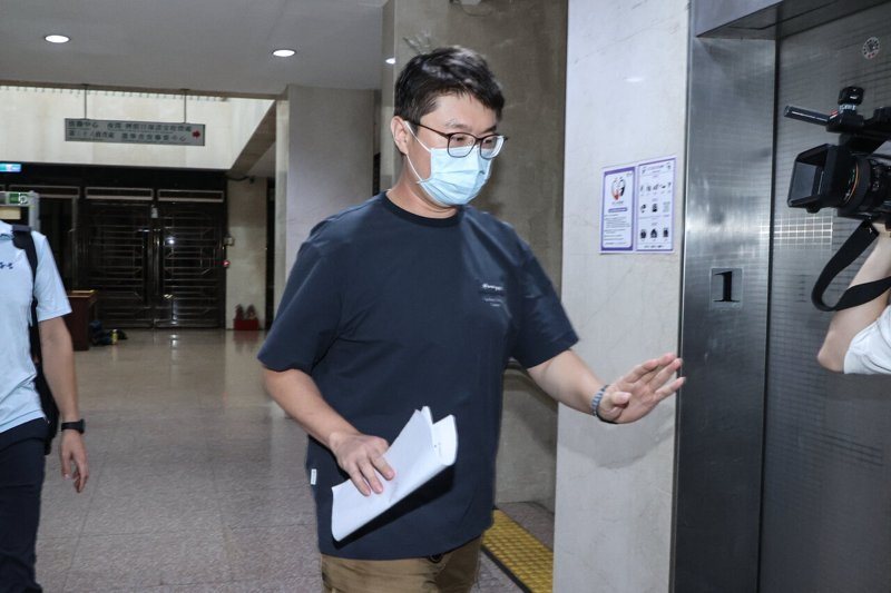 新北市警民防管制中心隊長蔡名峻。記者曾原信／攝影