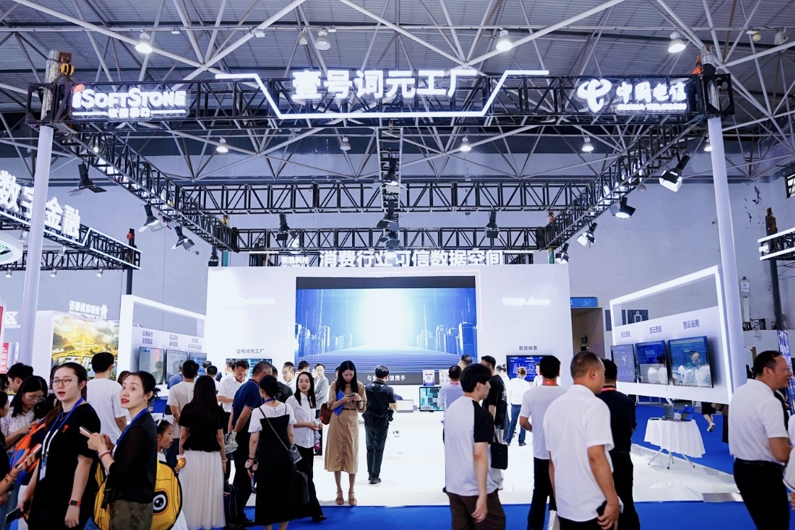 本届数博会上,很多参展企业都带来了词元模型技术成果