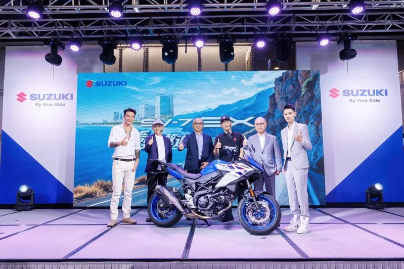 SUZUKI 台鈴工業公佈 SV-7GX 建議售價為 368,000 元(不含牌險)。 圖/台鈴 SUZUKI 提供