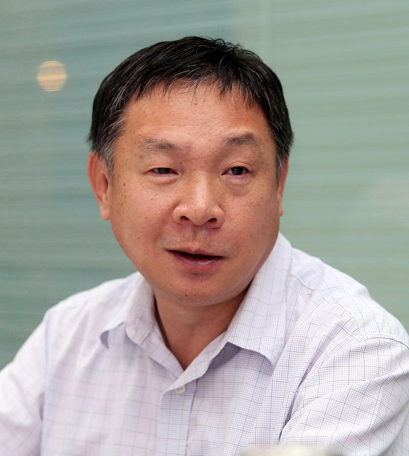 中央大學經濟系教授吳大任。聯合報系資料照