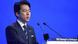 （资料图）日本防卫大臣小泉进次郎2026年5月31日在香格里拉会议上发表讲话