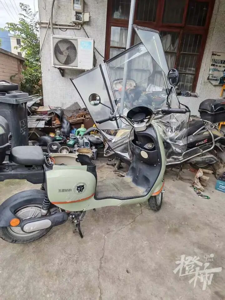 电瓶车已送去修理