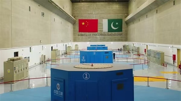 卡洛特水电站地下电厂（图源：三峡集团）