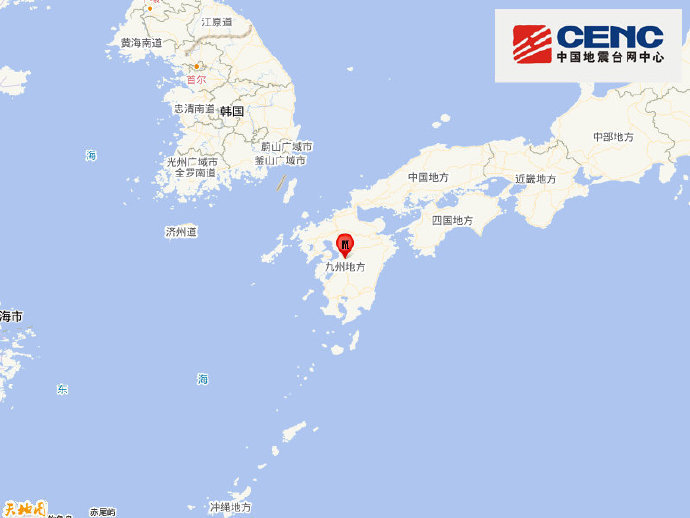 @中国地震台网 图