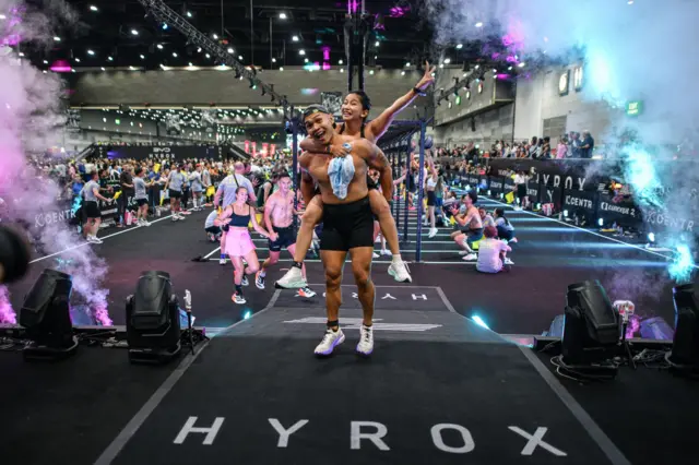 图为3月21日HYROX曼谷站比赛