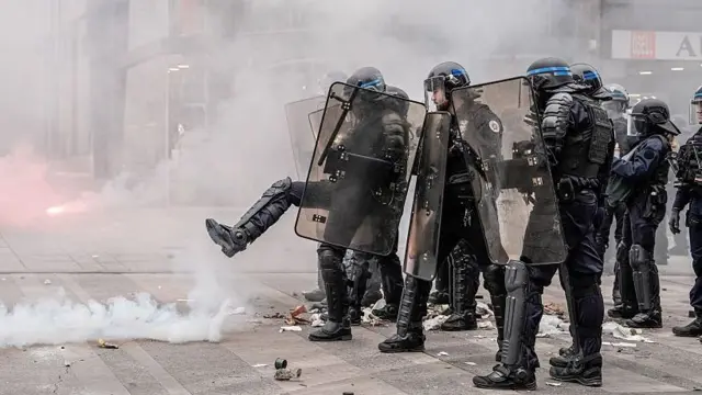 Протесты во Франции
