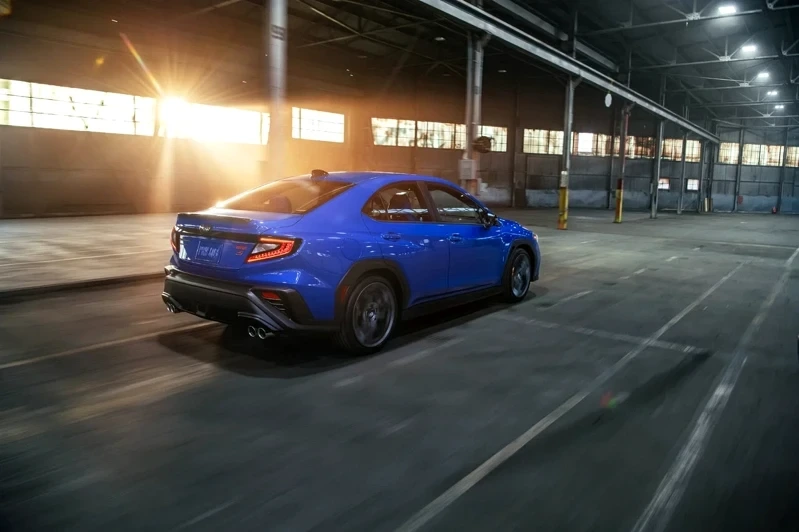 Subaru WRX tS。 圖/Subaru