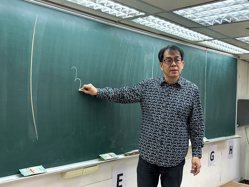 得勝者文教主任劉駿豪。記者董俞佳／攝影