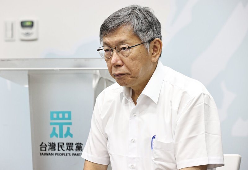 民眾黨創黨主席柯文哲。圖/聯合報系資料照