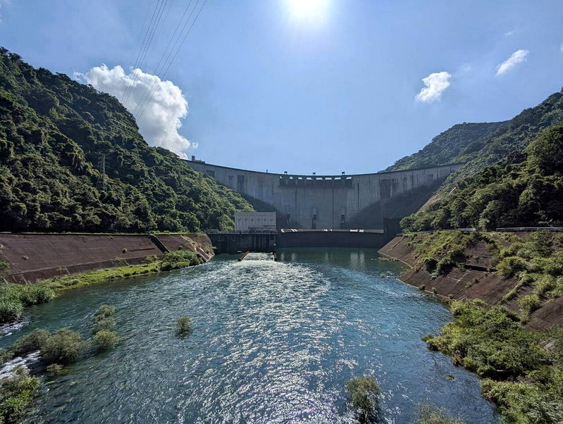 翡翠水庫颱風豪雨時「不洩洪」，可降低下游地區水患風險。圖／翡管局提供
