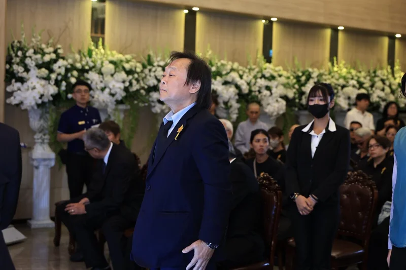 立委王世堅到場致意。圖/民視提供