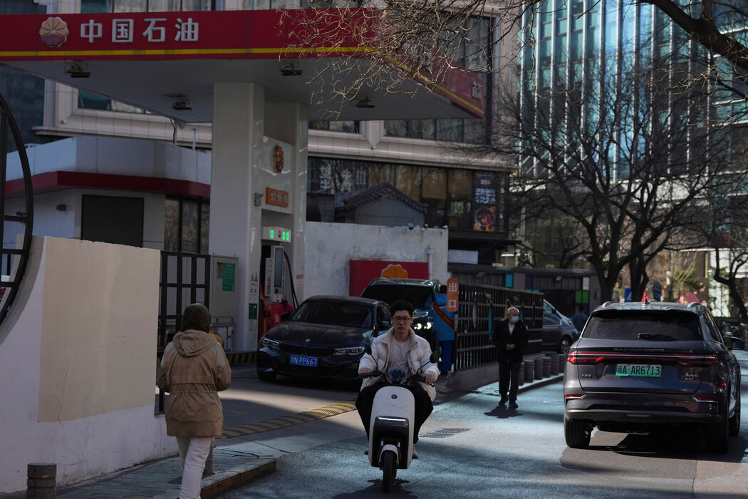 中国石油天然气集团公司在北京的一家加油站。该集团旗下的一家银行此前曾因与伊朗存在金融往来而遭到美国制裁。