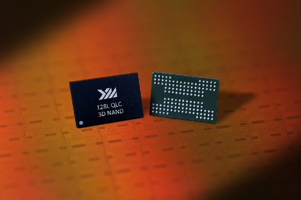 图为长江存储X2-6070 128L QLC 1.33Tb 3D NAND