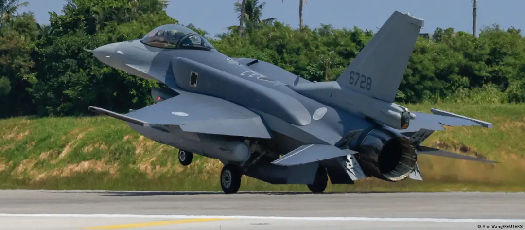 ▲F-16战斗机。(图源:路透社)
