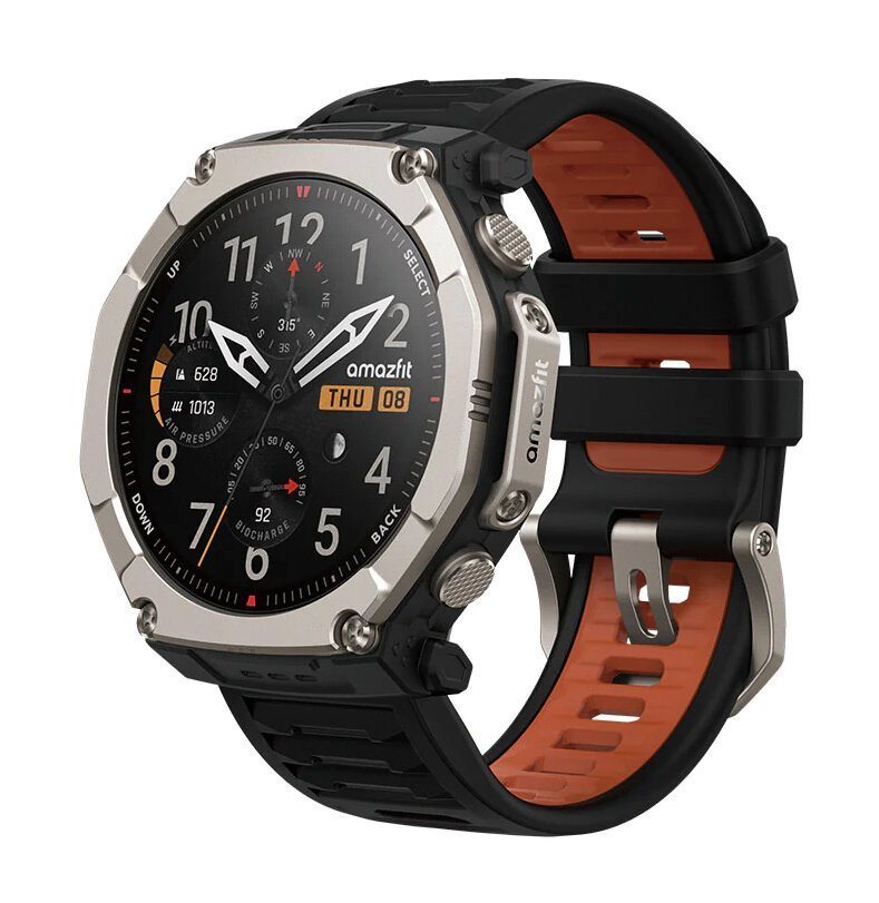 SOGO忠孝館Amazfit-T-Rex Ultra 2 51mm越野智慧手表，售價17,499元，限量5件。圖／SOGO提供