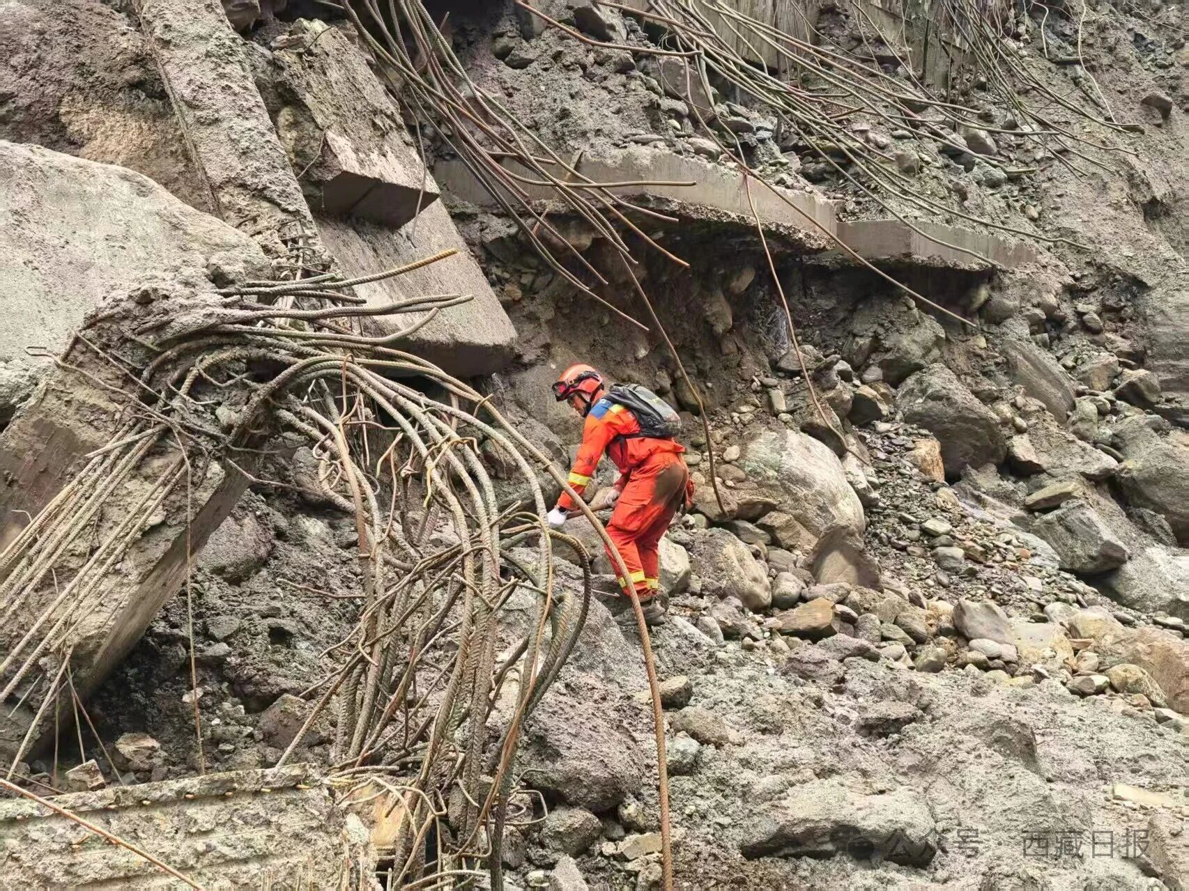 痛心!吉隆口岸建筑只剩钢筋骨架