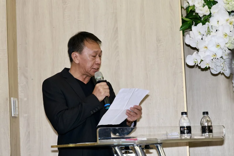游安順擔任引言人。圖/民視提供