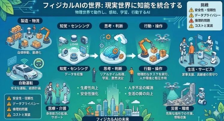 日本描绘的“物理AI”的研发与应用场景