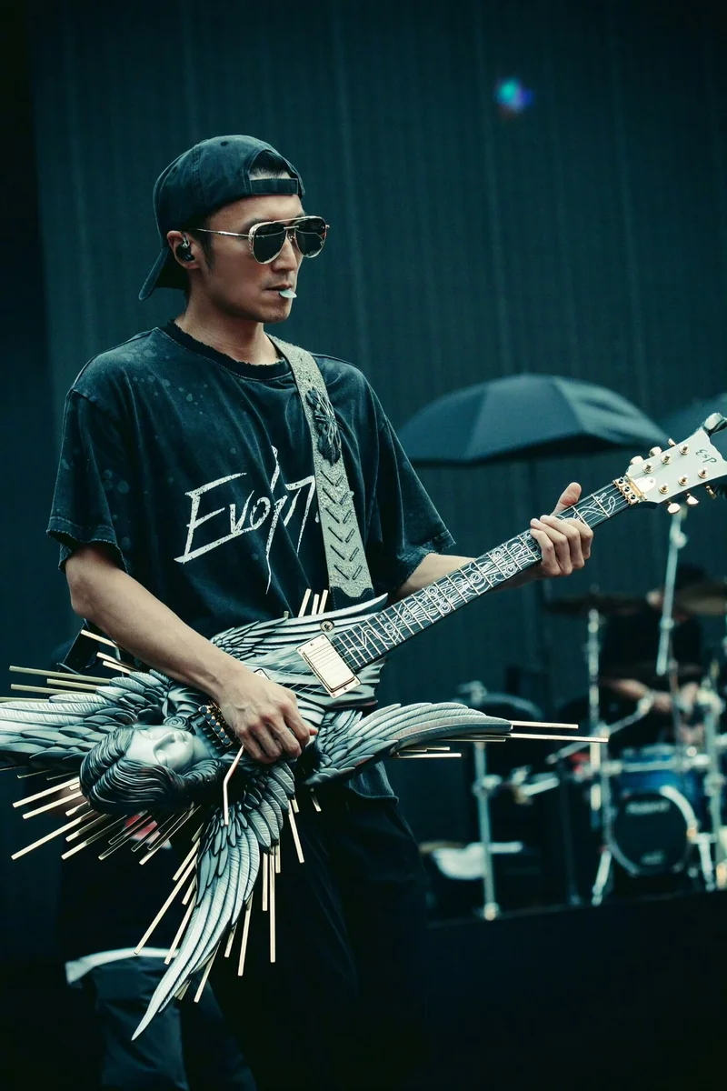 謝霆鋒「Evolution Nic Live」巡迴演唱會青島站如期演出。圖/摘自謝霆鋒微博
