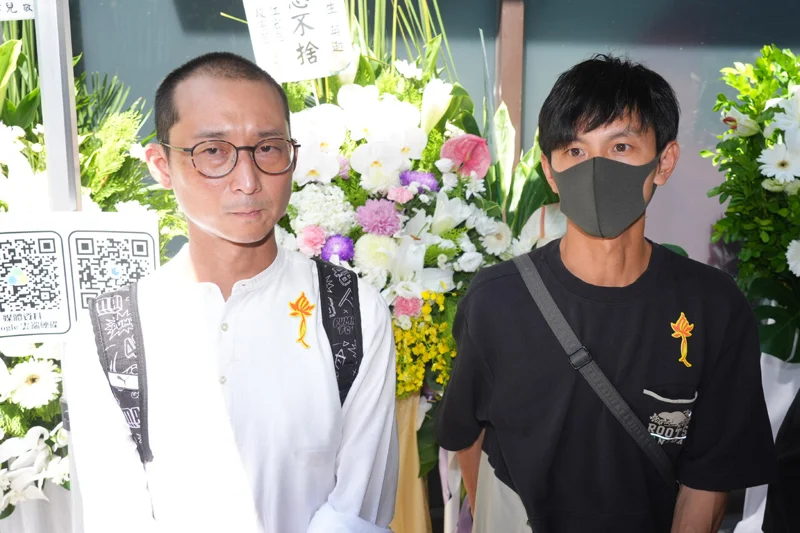浩子(左)與阿翔。記者林士傑/攝影