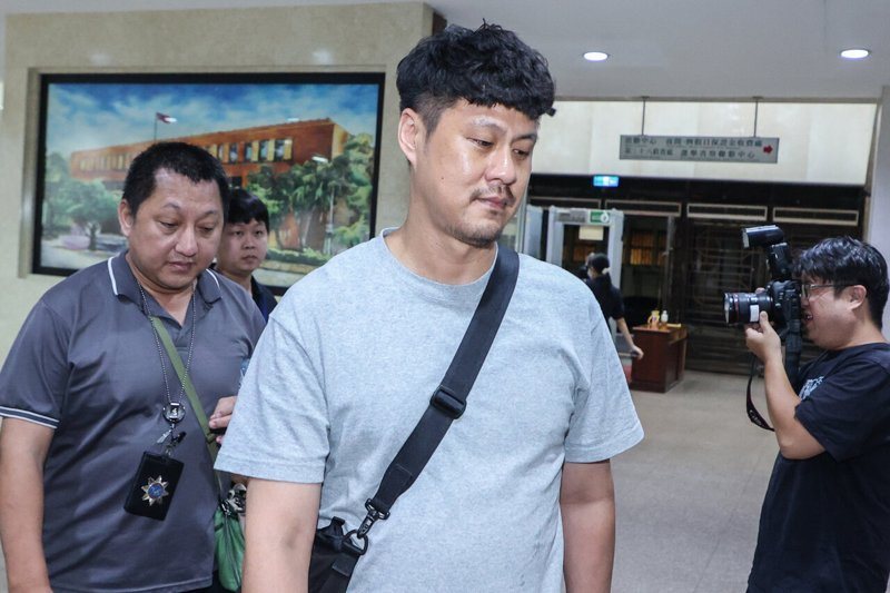 大安分局偵查隊小隊長蔡仲衛。記者曾原信／攝影