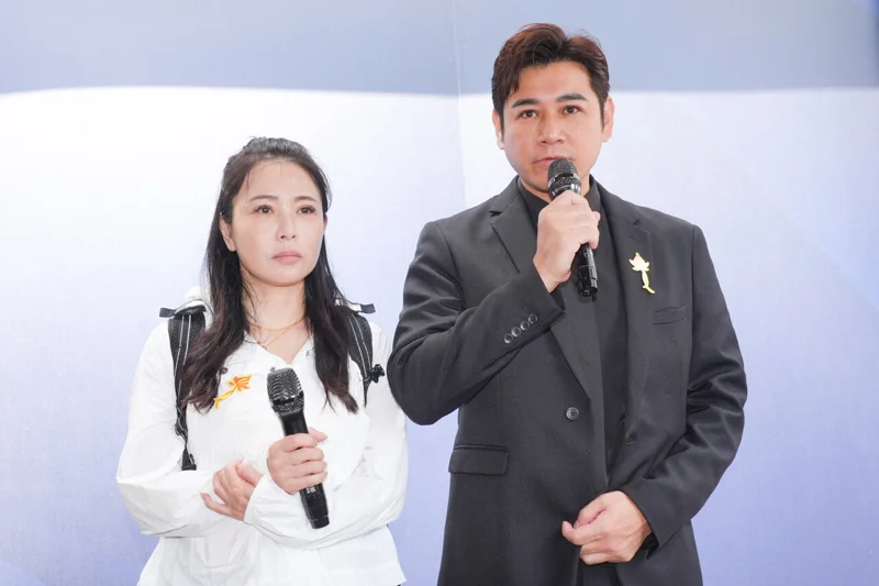 陳熙鋒(右)、德馨。記者林士傑/攝影