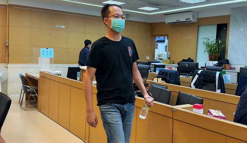 興諺工程負責人高志諺10萬交保。記者張宏業/攝影