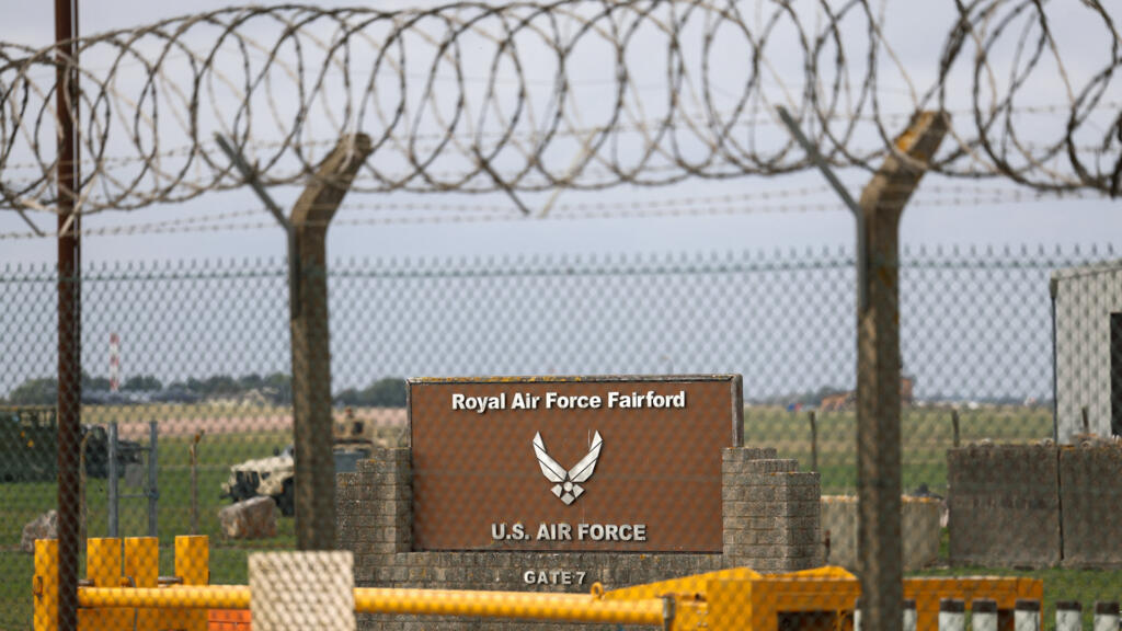 Вид на базу Fairford