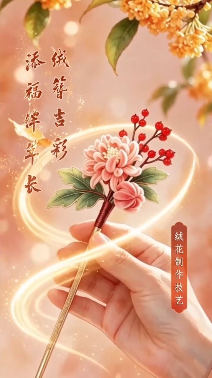 △绒花制作技艺(江苏省非物质文化遗产代表性项目)