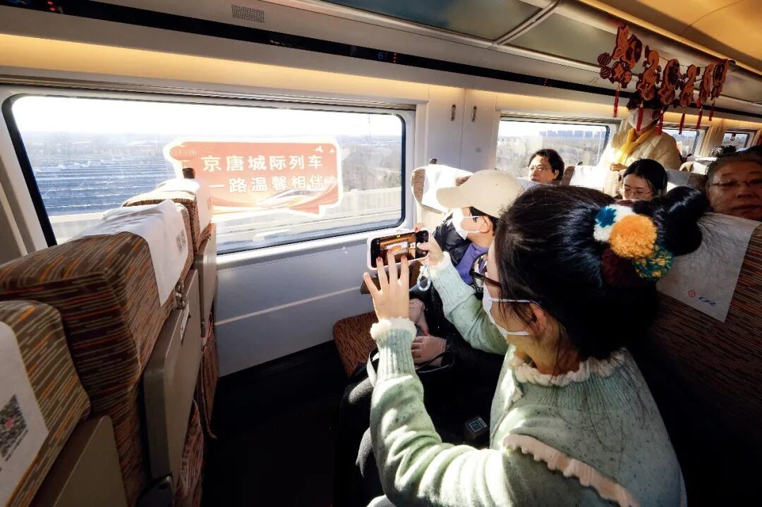 2025年12月30日，京唐城际铁路全线贯通。摄影/本刊记者 贾天勇