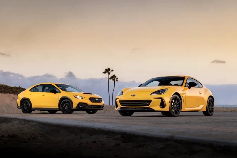 美規 Subaru WRX/BRZ Series.Yellow。 圖/Subaru