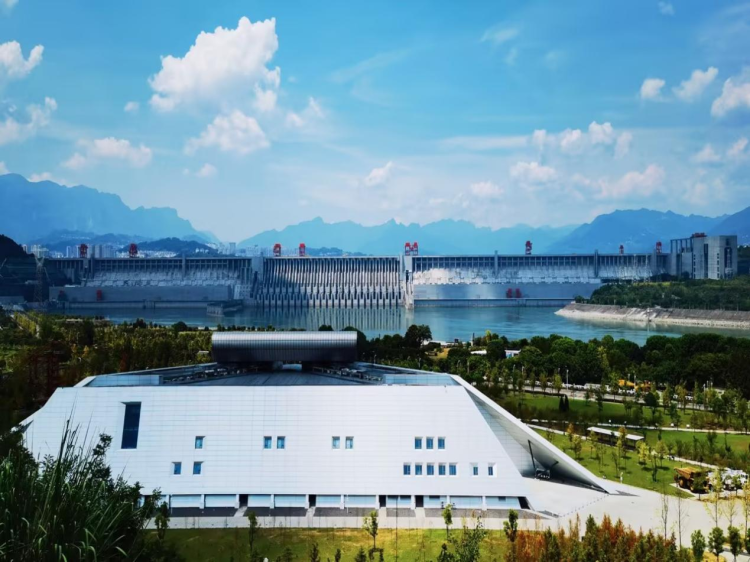 三峡工程博物馆航拍图(中国三峡集团供图)