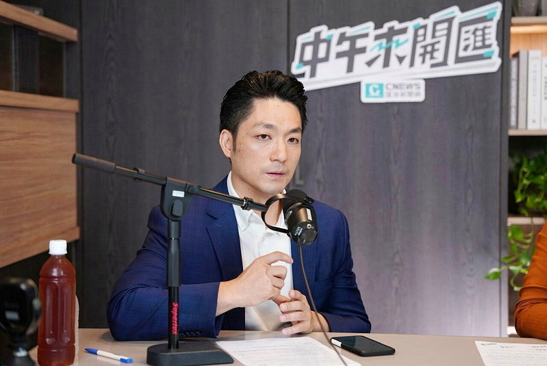 台北市長蔣萬安今天接受媒體人黃光芹專訪。圖／CNEWS匯流新聞網「中午來開匯」製作單位提供