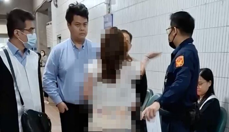 林女當眾朝時任台中律師公會理事長吳中和狠賞巴掌。聯合報系資料照
